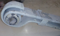 Рессора передняя коренная (с втулками) DB Vario 612 (17 mm.)
